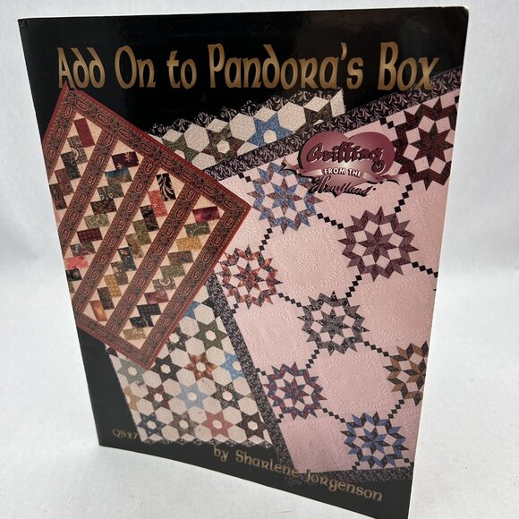 Add On to Pandoras Box Book and Templates Quilting From the Heart - Picture 1 of 4